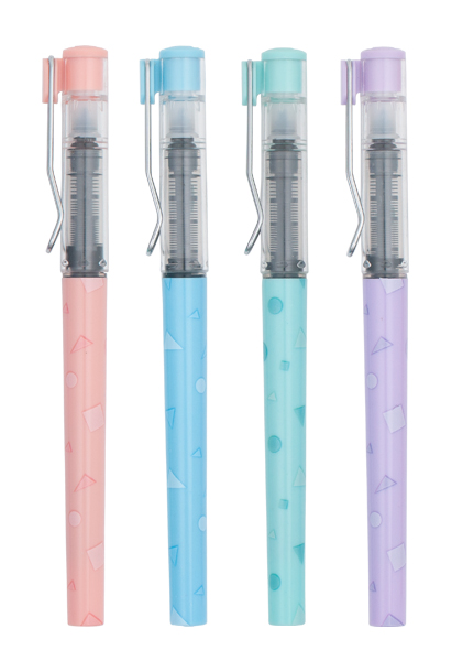 CRC-173 幾何粉彩直液式中性筆