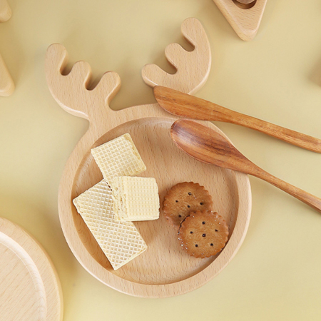 木質聖誕造型托盤