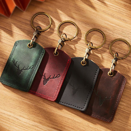 一鹿平安質感鑰匙套