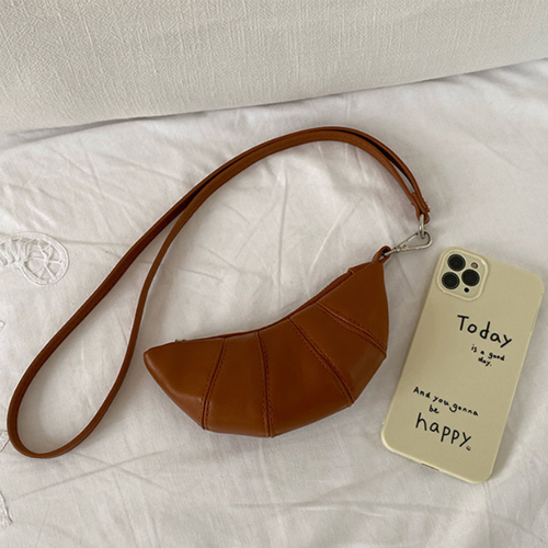 牛角造型掛脖零錢包