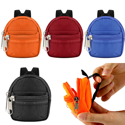 小書包造型鑰匙收納包