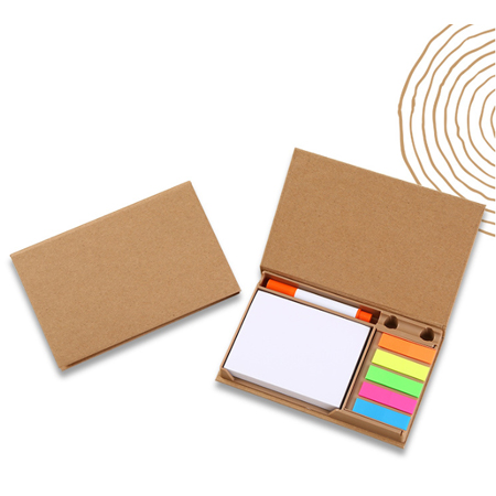 環保牛皮紙多功能便條組