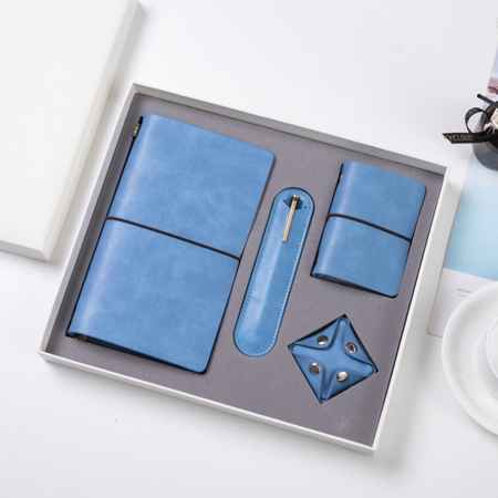 小清新藍色手帳組