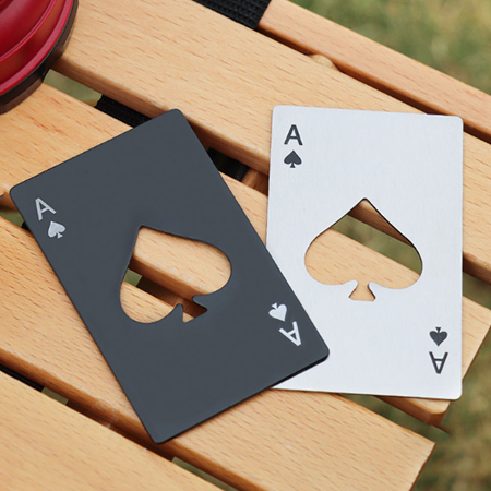 黑桃A不鏽鋼開瓶器