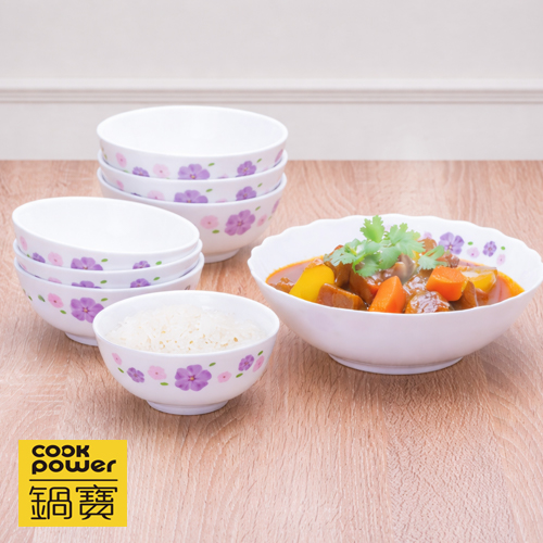 鍋寶 春蔓晨光餐具組7件組