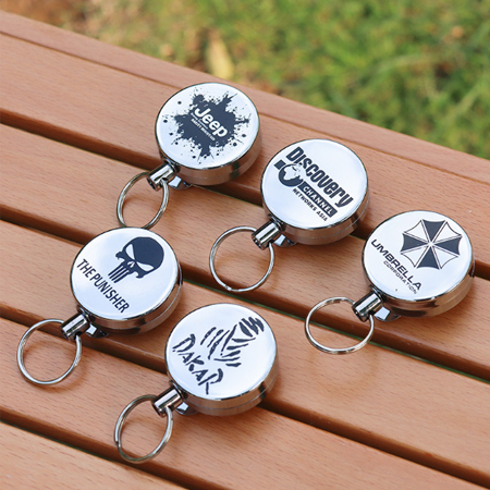 不鏽鋼伸縮鑰匙扣