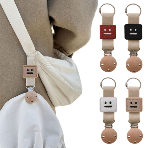 ins風木質金屬帽夾