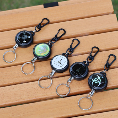 伸縮防盜鑰匙圈