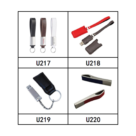 皮革 USB 隨身碟