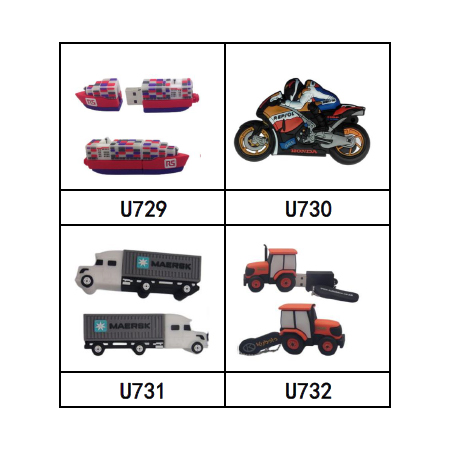立體造型 USB 隨身碟