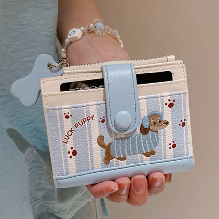 小狗證件零錢包