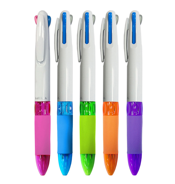 CRC-211S 文具線.白管三色筆