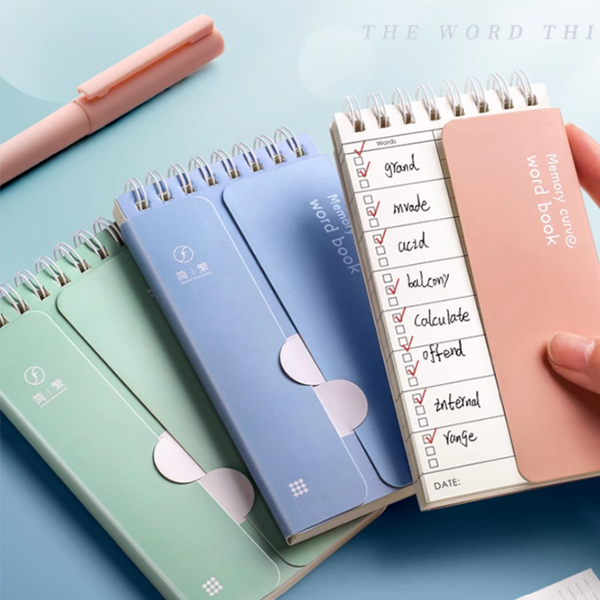 隨身記憶曲線背單字本