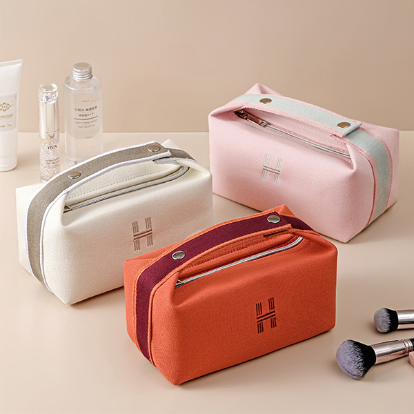 簡約便攜帆布洗漱包