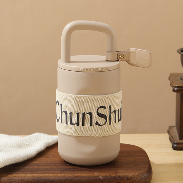 316不鏽鋼背帶鎖扣保溫杯