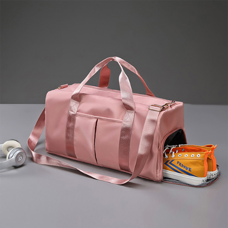 柔色系健身旅行包