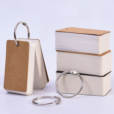 空白環扣式手卡