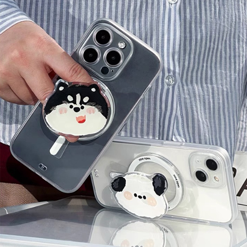 INS風小狗貓咪磁吸支架