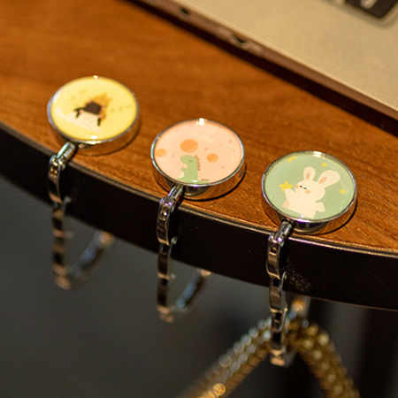 可愛折疊式桌邊掛勾