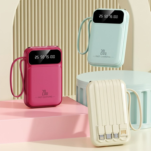 旅用自帶線行動電源