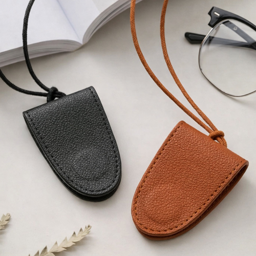 質感皮革眼鏡隨行掛繩